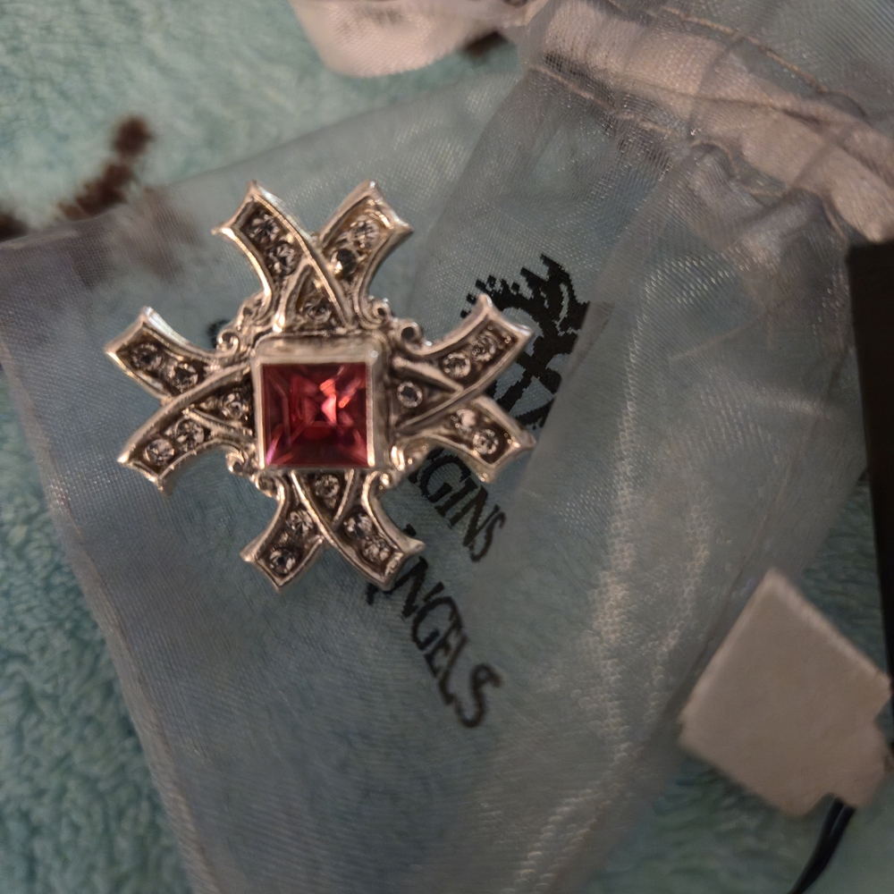 Saint Deco Cross Ring